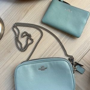 Coach Bag with Matching Wristlet